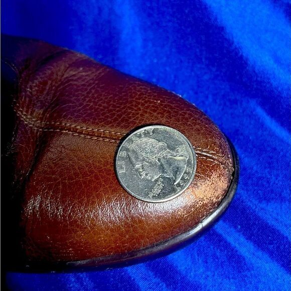 Cole Haan- Nikeair- Vintage Brown Leather Boots- Knee High - Picture 10 of 11